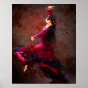 Pôster Dançarino do Flamenco