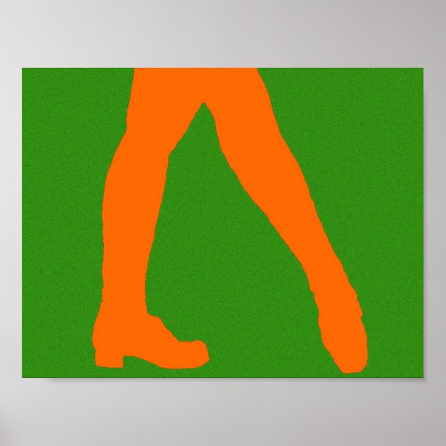 Pôster Dançarino Irlandês (Frente)