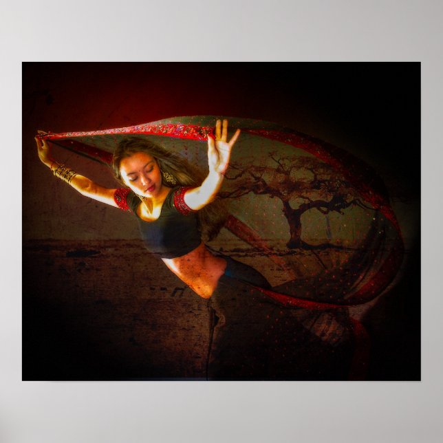 Poster Dançarino nepalês (Frente)