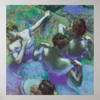 Pôster Dançarinos azuis