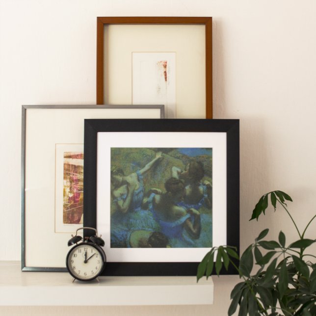 Poster Dançarinos azuis por Edgar Degas, Impressionismo d (Criador carregado)