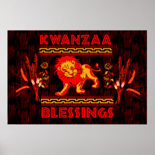 Pôster Dançarinos de Kwanzaa