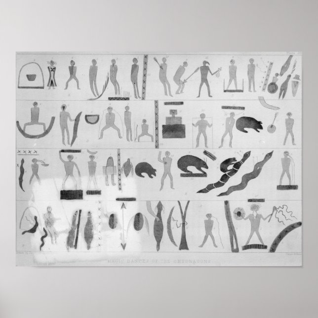 Poster Danças Mágicas dos Ontonágonos (Frente)