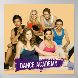 Pôster Dance Academy Cast