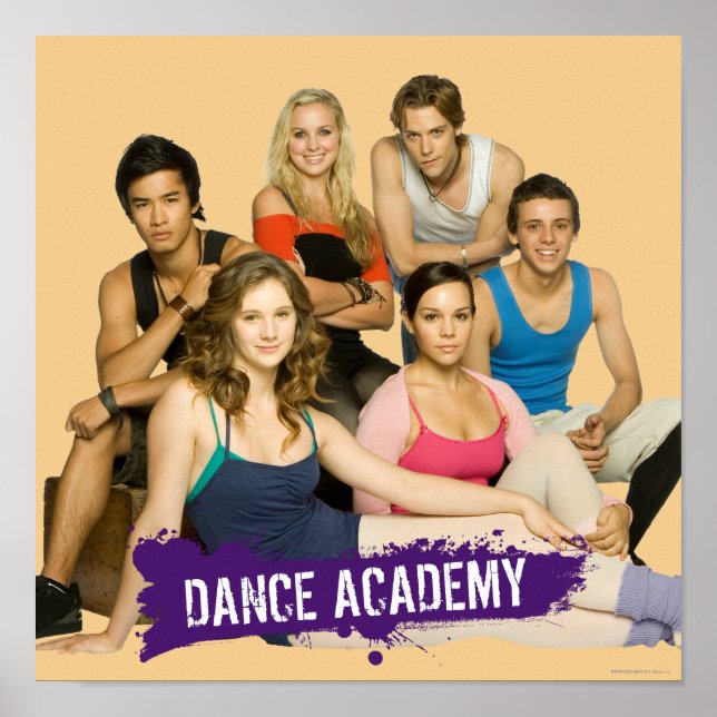 Pôster Dance Academy Cast (Frente)