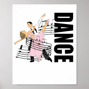 Poster Dance clássico de baile