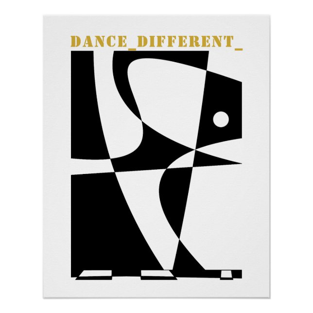 PÔSTER DANCE_DIFFERENT_ (Frente)