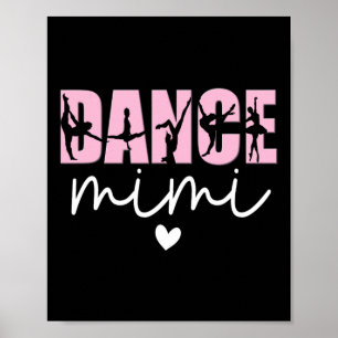 Poster Dance Mimi Avó Mimi, Dançarina Mimi