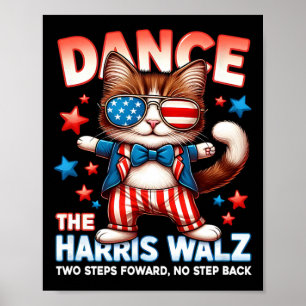 Poster Dance O Gato Engraçado Harris Wheimer Ladala Kamal