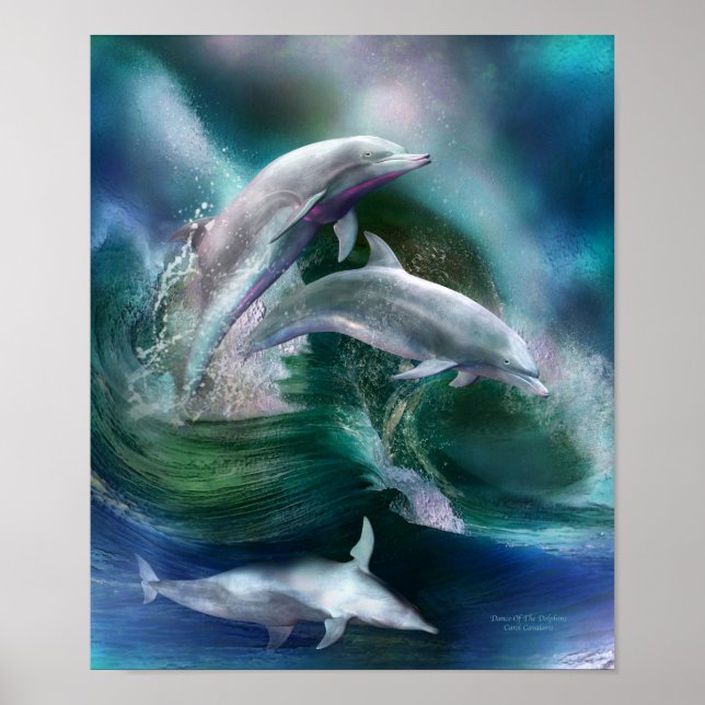 Poster Dance Of The Dolphins Art Poster/Print (Frente)