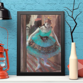 Poster Dancer deixando seu vestiário por Edgar Degas