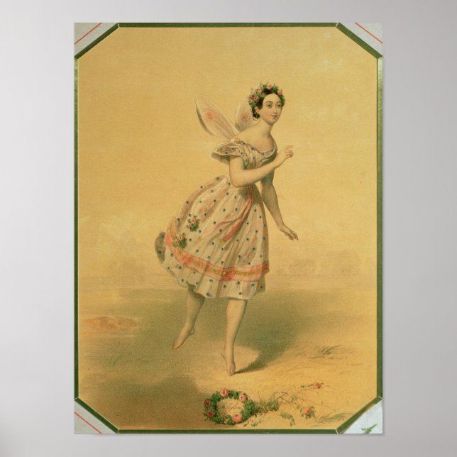 Poster Dancer Maria Taglioni (Frente)