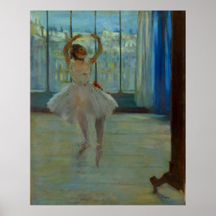 Poster Dancer Posing - Edgar Degas - 1873