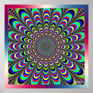 Poster Dancing Yellow