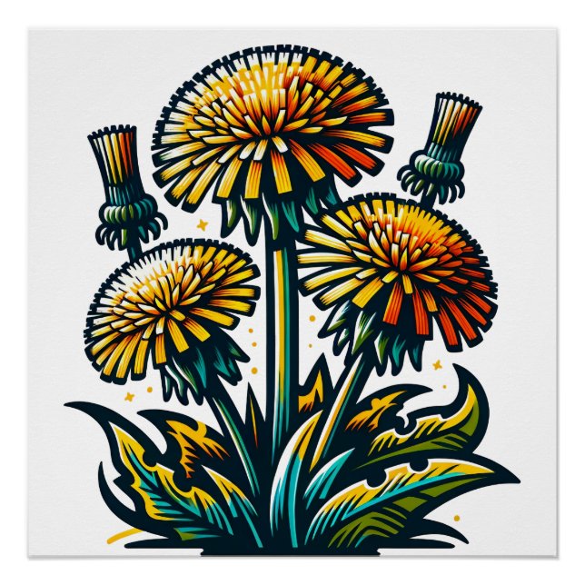 Pôster Dandelion (Frente)