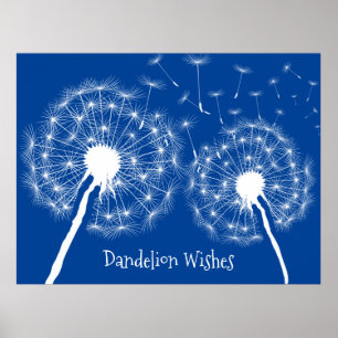 Poster Dandelion deseja Design