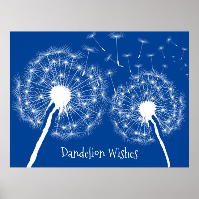 Poster Dandelion deseja Design (Frente)