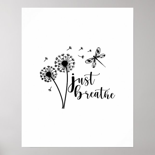 Poster Dandelion Dragonfly Apenas Respira (Frente)