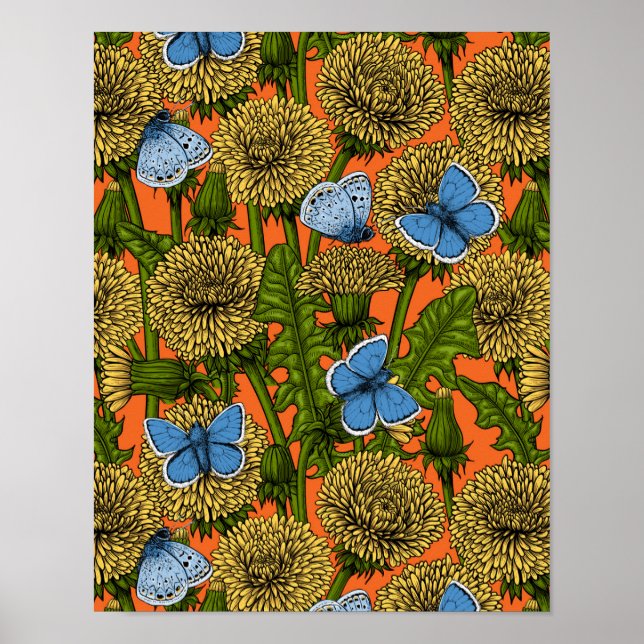 Poster Dandelion medow (Frente)