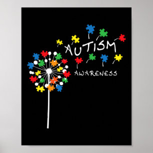 Poster Dandelion Quebra-cabeça Piece Legal Autismo Presen