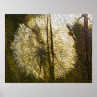 Dandelion seed head (oil painting)