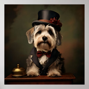 Poster Dandie Dinmont Terrier Atpneu vitoriano