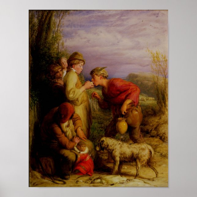 Pôster Dando uma mordida (Frente)