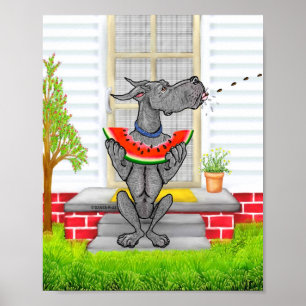 Poster Dane SPIT Preto