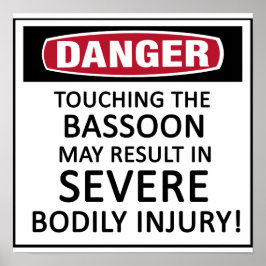 Pôster Danger Bassoon