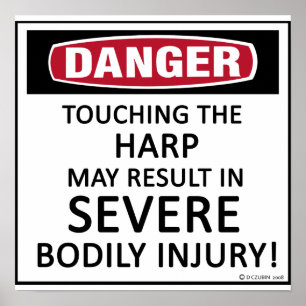 Pôster Danger Harp