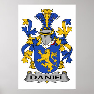 Pôster Daniel Family Crest