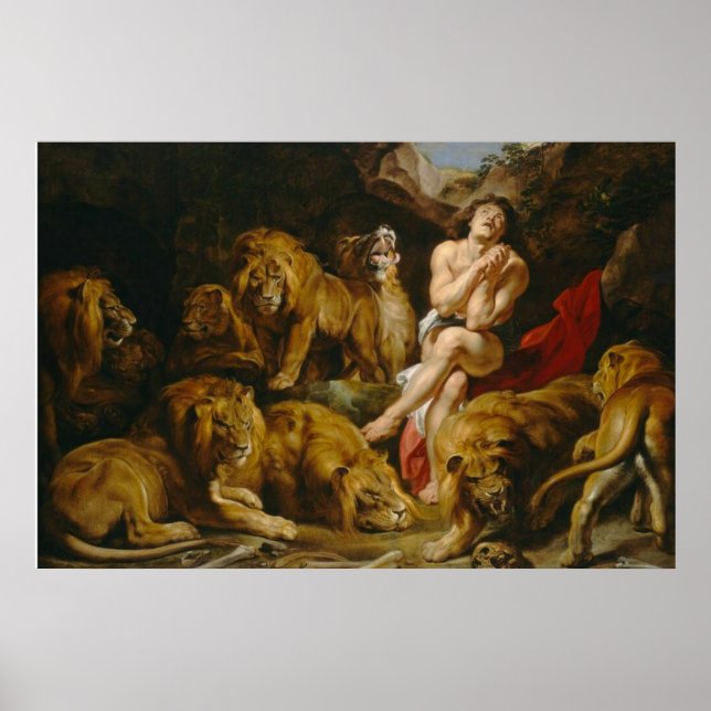 PÔSTER DANIEL IN THE LIONS DEN (Frente)