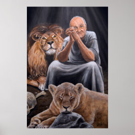 Poster Daniel no Den do Leão