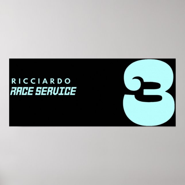 Poster Daniel Ricciardo Tudo Bem De Todas As Maneiras Sea (Frente)