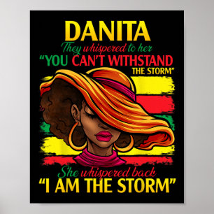 Poster Danita Primeiro Nome Sobrenome Família História Pr