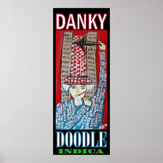 POSTER DANKY DOODLE INDICA (Frente)