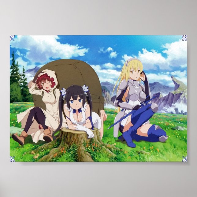 Poster Danmachi II (Frente)