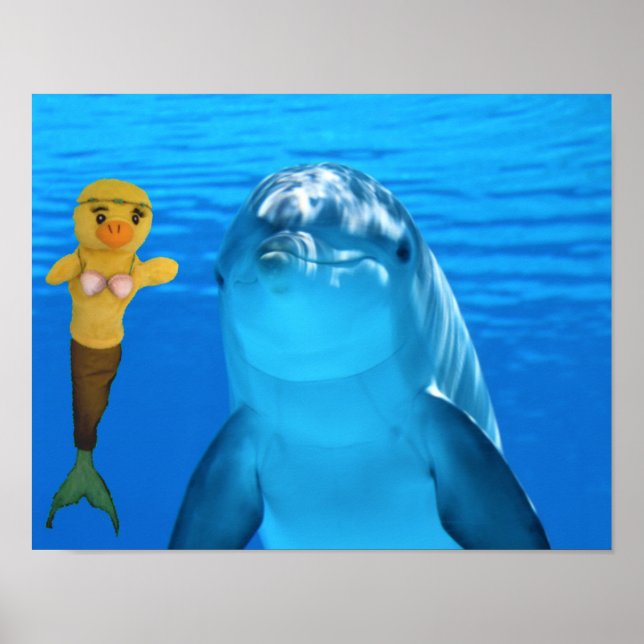 Poster Danni, a Sereia (Frente)
