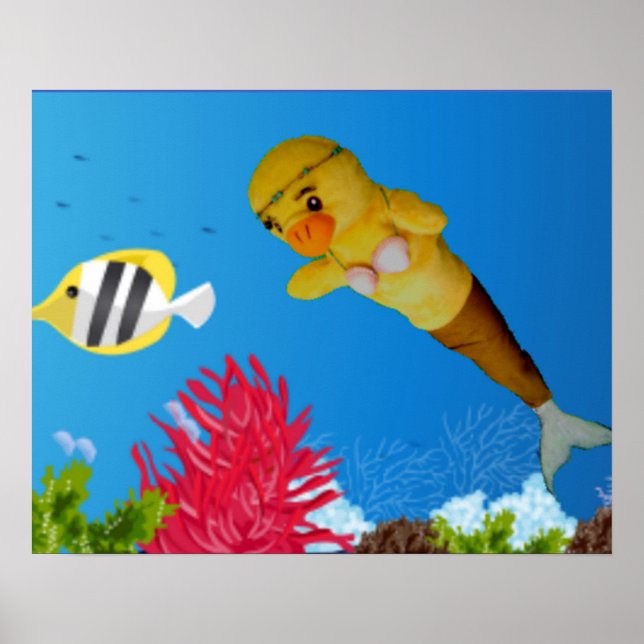 Poster Danni a Sereia (Frente)