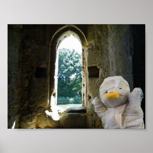 Poster Danny Duck, a múmia (Frente)