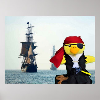 Poster Danny Duck, o pirata.