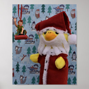 Poster Danny Duck Papai noel