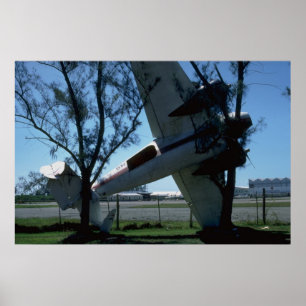 Pôster Dano do furacão, Kingston, Jamaica