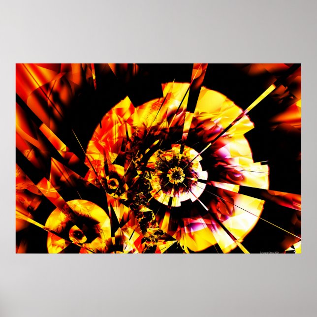 Poster Danos colaterais (Frente)