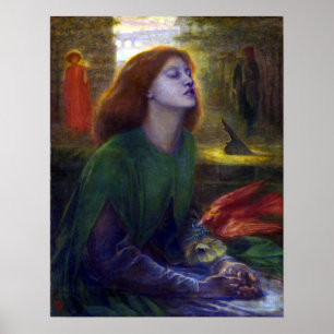Poster Dante Gabriel Rossetti Beata Beatrix
