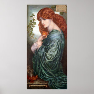 Poster Dante Gabriel Rossetti Proserpine