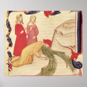 Pôster Dante que purifying antes de entrar