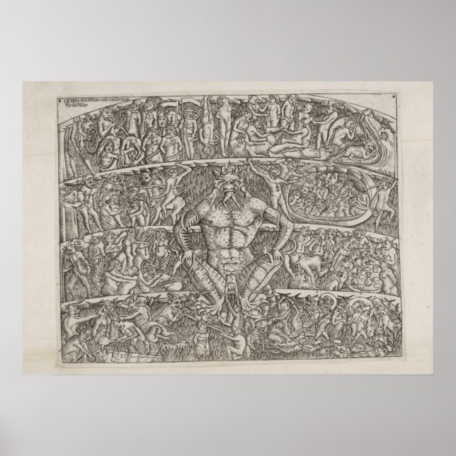 Pôster Dantes Inferno von Boccelli (Frente)