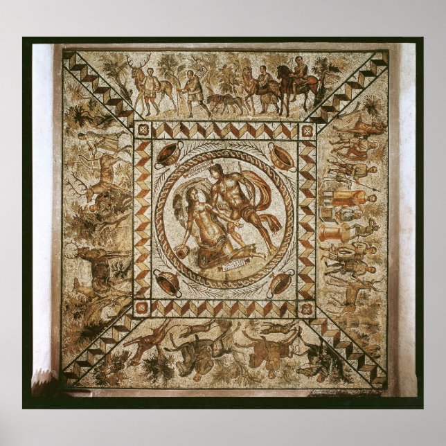 Pôster Daphne pursued by Apollo (Frente)