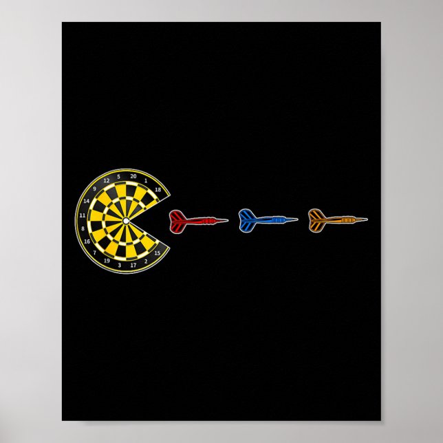Poster Dardos - homem dos dardos  (Frente)